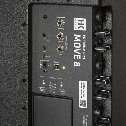 HK Audio PREMIUM PRO MOVE 8 - Uniwersalna kolumna zasilana akumulatorowo
